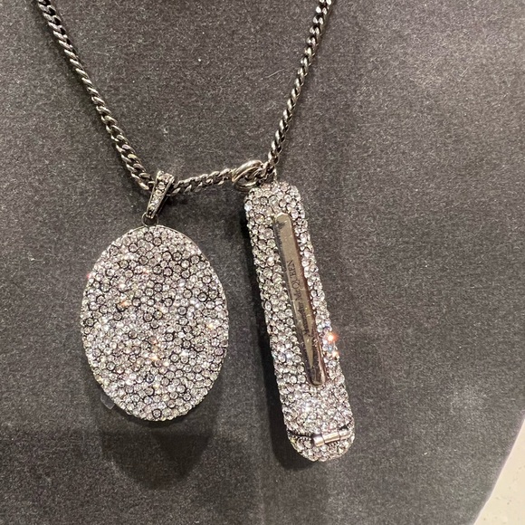 💥SOLD💥Alexander McQueen Pave Wrap crystals - Picture 4 of 9